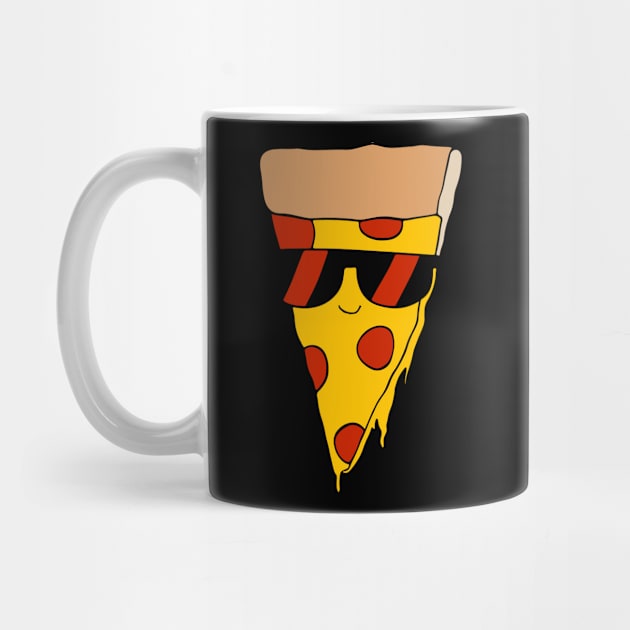 Funny Pizza TShirt Pizza Shirt Cute Pizza Sunglasses Pizza by Nikkyta